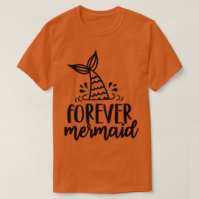 Cute Sjöjungfru-gåvor för sjöjungfru T Shirt (Design framsida)
