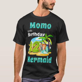 Cute Sjöjungfru Momo på 12:e-födelsedagen T Shirt