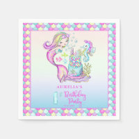 Cute Sjöjungfru | Sea Girl's 1st Birthday Party