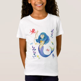 Cute Sjöjungfru under vatten T Shirt