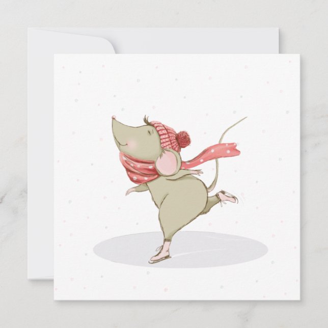 Cute Skating Mouse (Framsida)