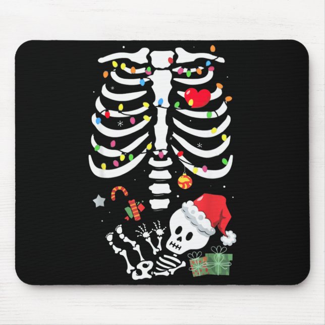 Cute Skeleton Baby Xmas Maternity Mom Pregnancy Ch Musmatta (Framsidan)
