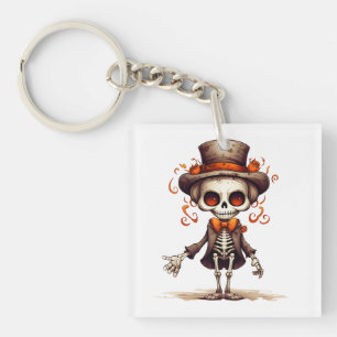 Cute Skeleton Halloween Witch