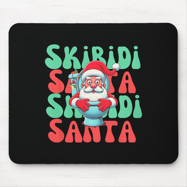 Cute Skibidi Toilet Santa Julafton Santa Musmatta (Framsidan)