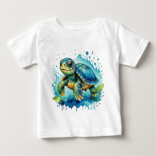 Cute sköldpadda t shirt