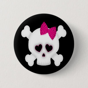 Cute Skull Knapp