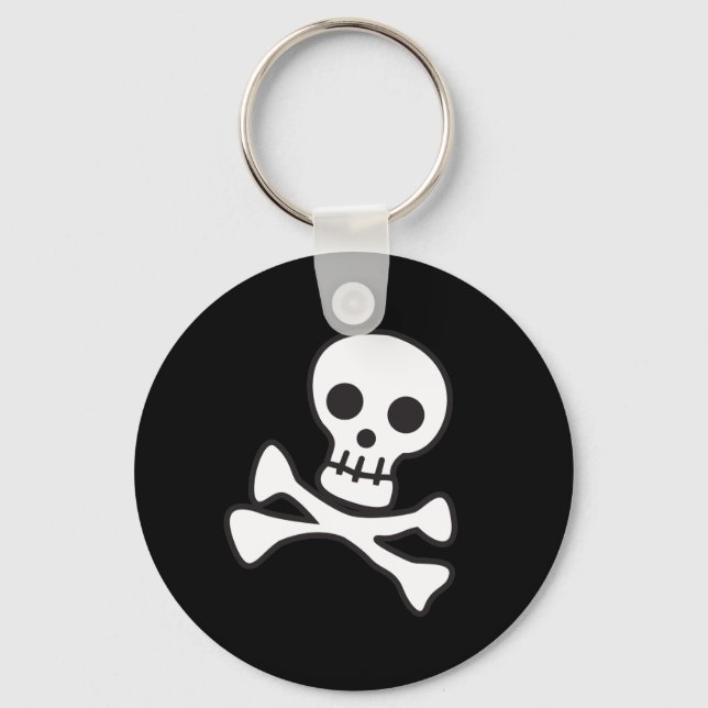 Cute Skull Nyckelring (Framsida)