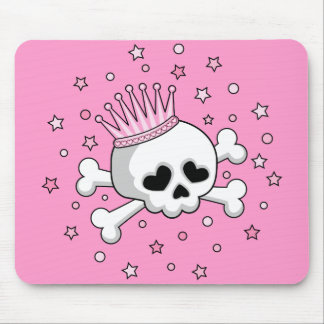 Cute Skull och Crossbone Musmatta