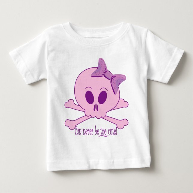 Cute Skull T-shirt (Framsida)