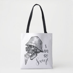 Cute Skull Tygkasse