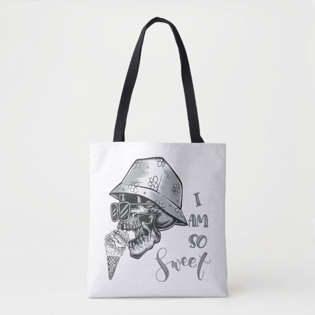 Cute Skull Tygkasse (Framsida)