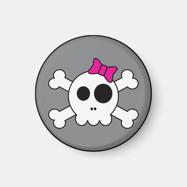 Cute Skully Magnet (Framsidan)