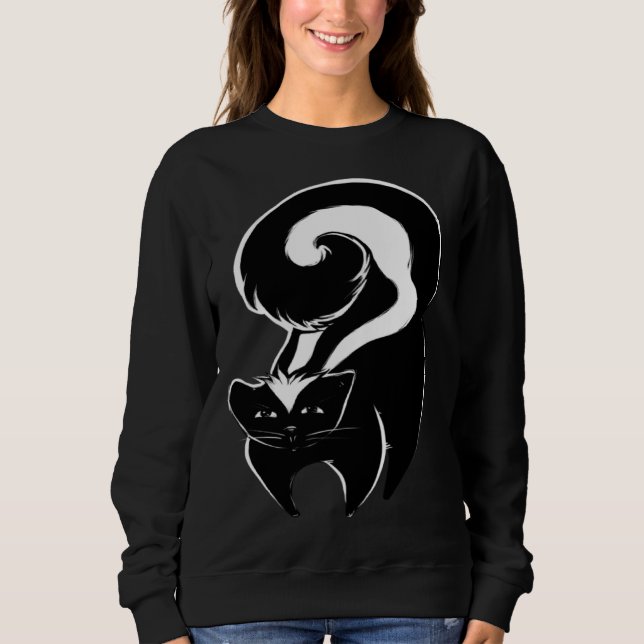 Cute Skunk Fun Nature  artwork T Shirt (Framsida)