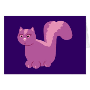 Cute Skunk Hälsningskort