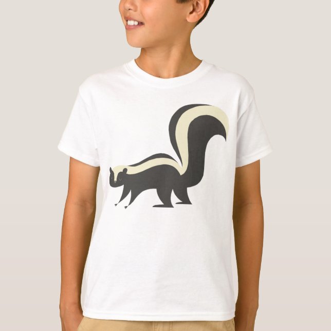 Cute Skunk T Shirt (Framsida)