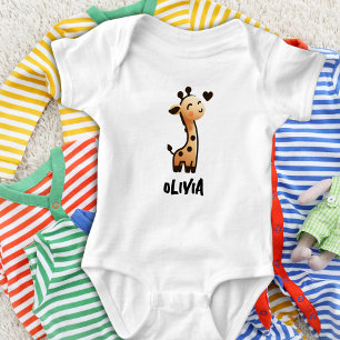 Cute Sleek Giraffe Personlig T Shirt