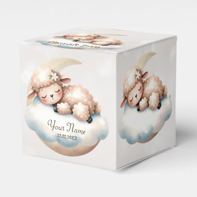 Cute Sleeping Baby djur vacker Party Presentaskar (Framsidan Sidan)