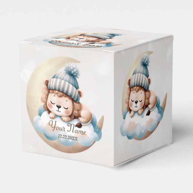 Cute Sleeping Baby djur vacker Party Presentaskar (Framsidan Sidan)