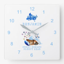 Cute Sleeping Bear Sweet Dreams Sömnig Head Boy