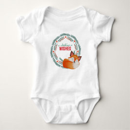 Cute Sleeping Fox Christmas T Shirt