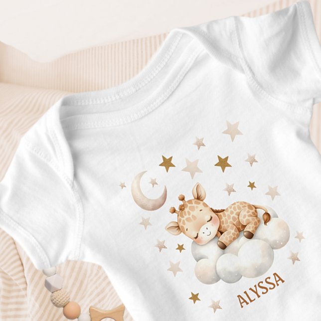 Cute Sleeping Giraffe T-Shirt (Skapare uppladdad)