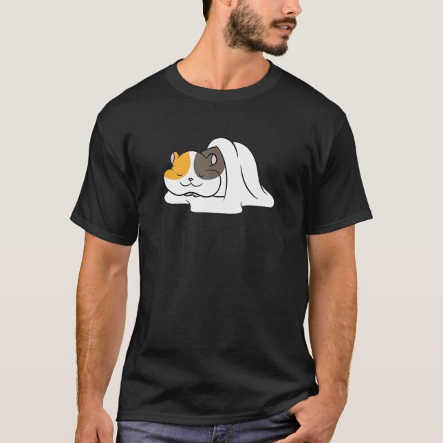 Cute Sleeping Hamster Good At Naps  Hamster T Shirt (Framsida)