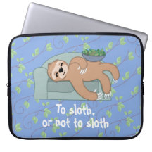 Cute Sleeping Sloth är Lazy Tropical Jungle