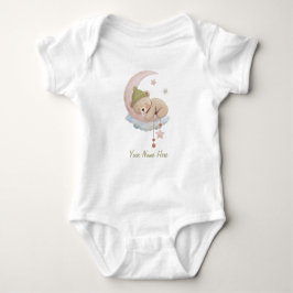 Cute Sleeping Teddy T Shirt