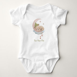 Cute Sleeping Teddy T Shirt