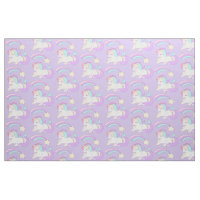 Cute Sleeping Unicorn med färgstark stöttstjärna