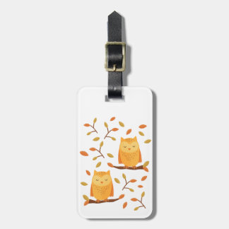 Cute Sleft Uggla Höst 🦉 Bagagebricka