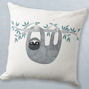 Cute Sloth Dekorativ kudde