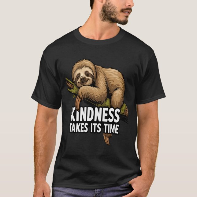 Cute Sloth Design For Sloth Lover And Sloth Comfor T Shirt (Framsida)