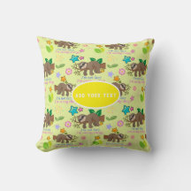 Cute Sloth Gult Mönster Funny Lazy Quote Blommigt