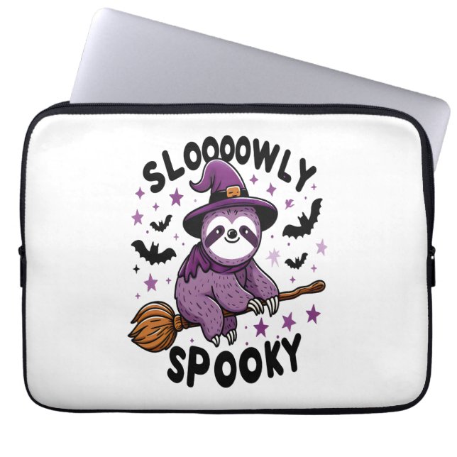 Cute Sloth Happy halloween (2) Laptop Fodral (Framsidan)