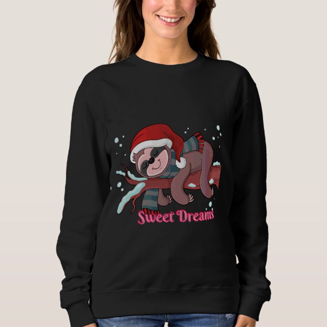 Cute Sloth har en söt dröm T Shirt (Framsida)