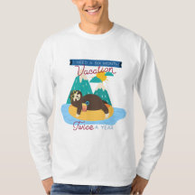 Cute Sloth I behöver en sex månaders vaccinering t