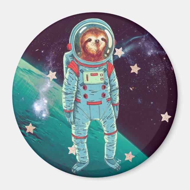 Cute Sloth Magnet (Framsidan)