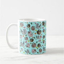 Cute Sloth Mugg