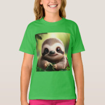 Cute Sloth T Shirt - Cute Animal Shirts