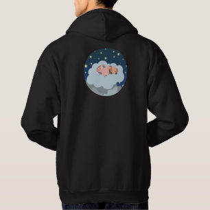 Cute Slumating Tecknad Piglets Hoodie