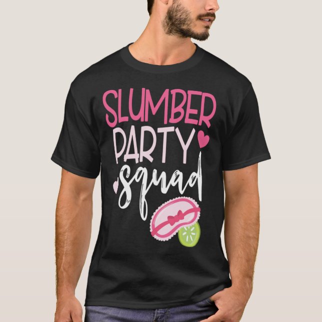 Cute Slumber Party Sleepover Squad Matching  for G T Shirt (Framsida)