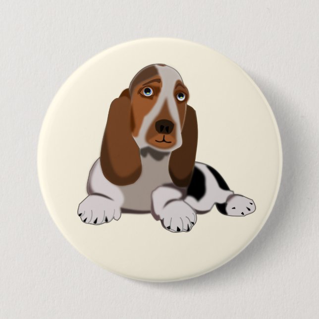 Cute Small Hund Knapp (Framsida)