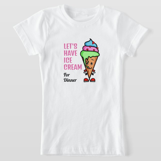 Cute Smälter T-Shirt för Girl (Laydown)