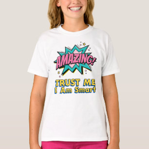 Cute Smart Child Boy Girl Kid Inspired Roligt Anpa T Shirt