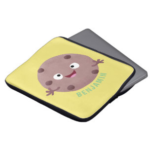 Cute Smart Chochad chip cookie tecknad Laptop Fodral