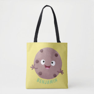 Cute Smart Chochad chip cookie tecknad Tygkasse