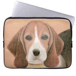 Cute Smart hund. Pastel Laptop Fodral