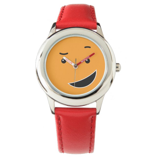 Cute Smile-klockor Armbandsur (Framsida)