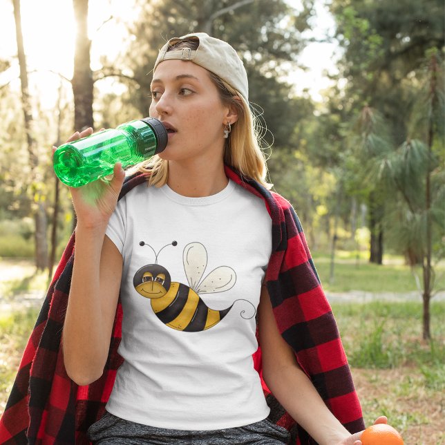 Cute Smiling Bee T Shirt (Skapare uppladdad)
